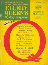 Ellery Queen's Mystery Magazine  #176 (February 1962)
