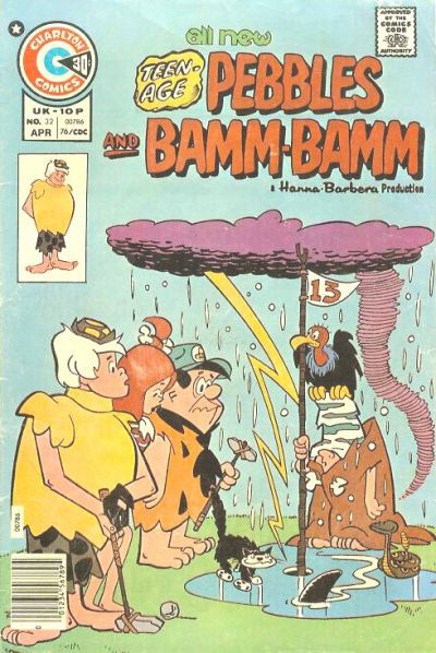 Pebbles And Bamm-Bamm (Charlton, 1972 series) #32 (April 1976)