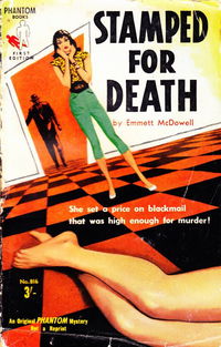 Phantom Books (Original Novels, 1951 series) #816 — Stamped for Death ([April 1959?])