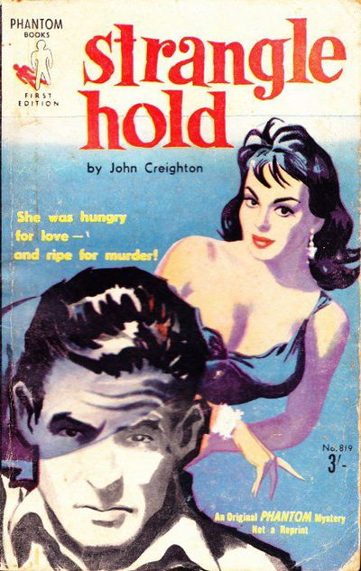 Phantom Books (Original Novels, 1951 series) #819 — Stranglehold ([May 1959?])