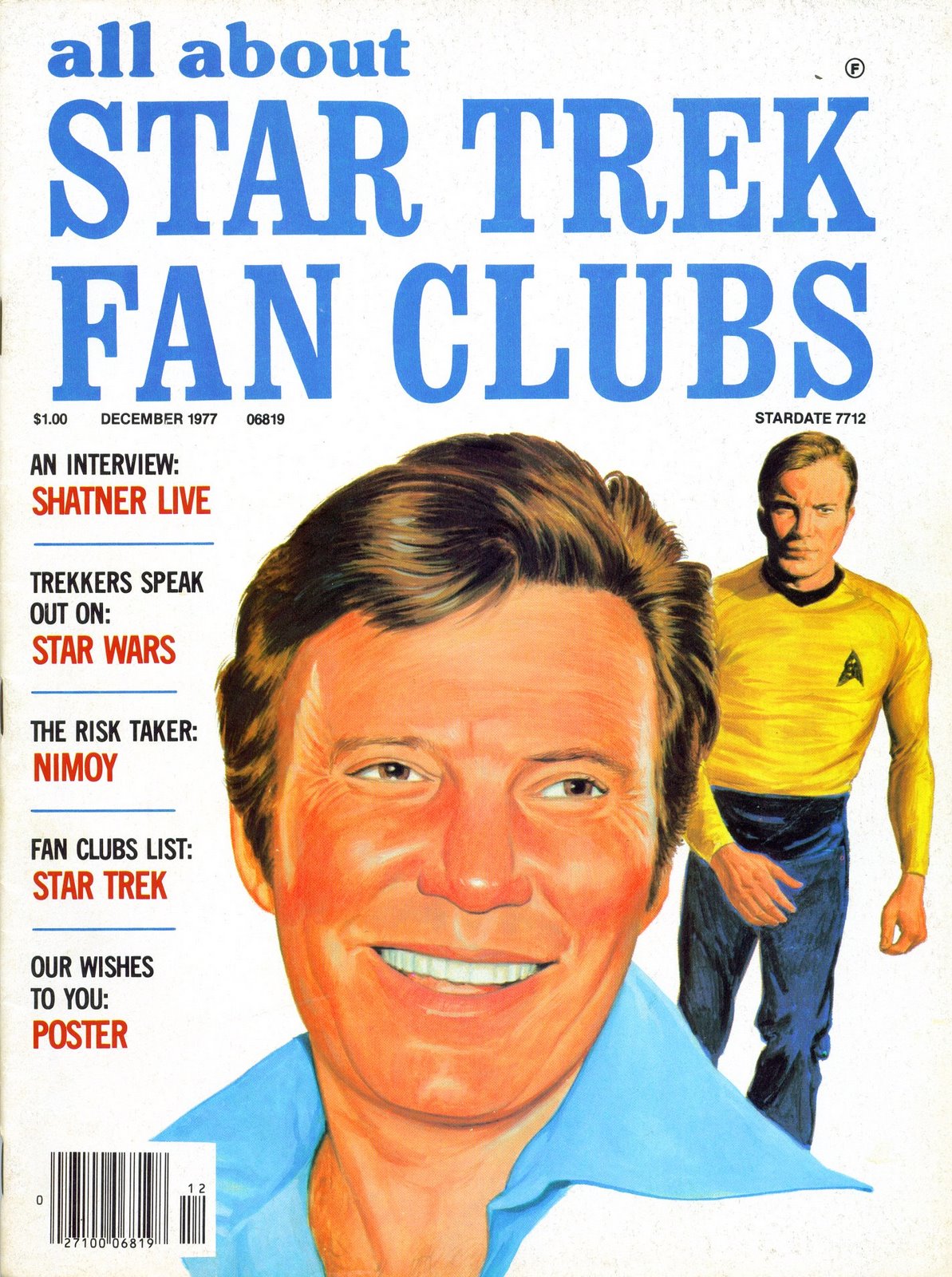 All About Star Trek Fan Club (Unknown, 1970? series) #6 (December 1977)
