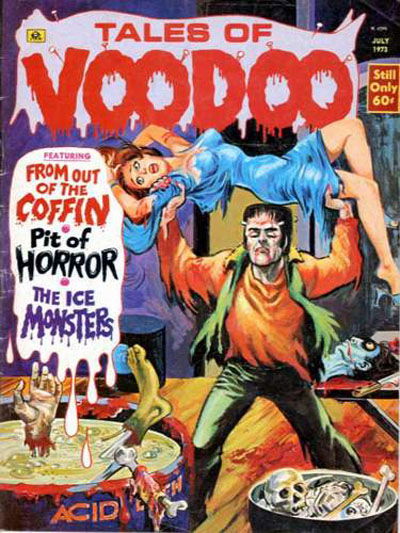 Tales of Voodoo (Eerie, 1968 series)  v6#4 (July 1973)