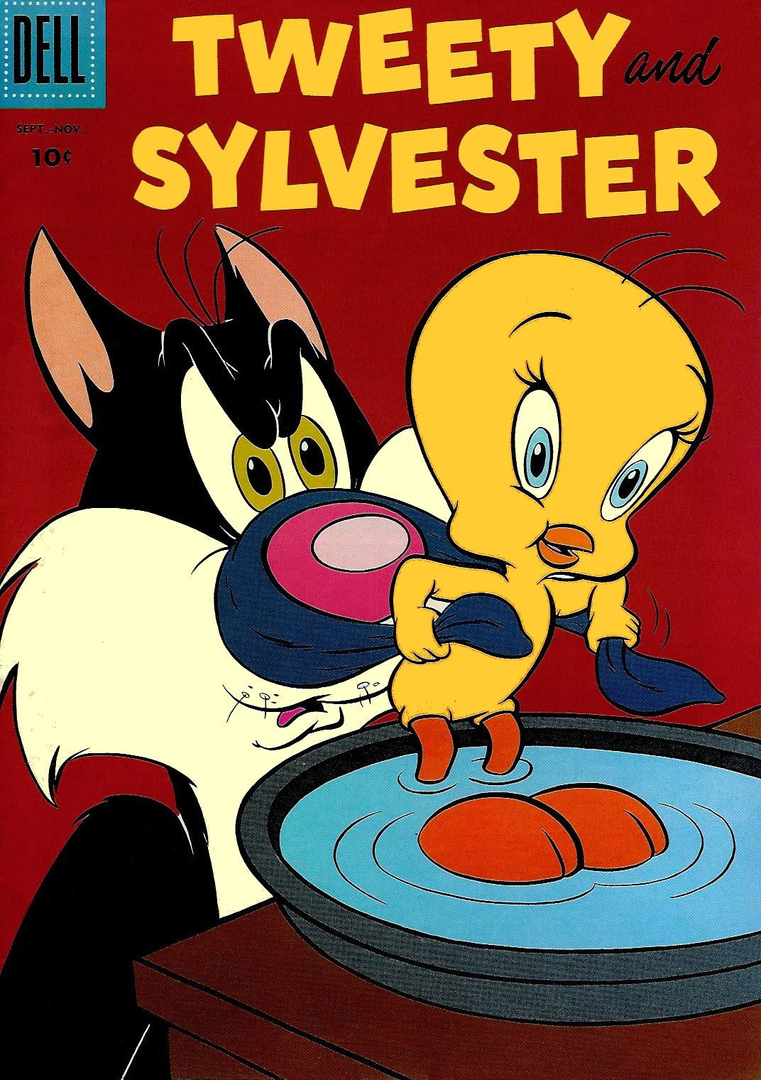 Tweety and Sylvester (Dell, 1954 series) #22 (September-November 1958)