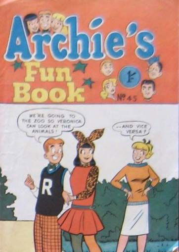 Archie's Fun Book (Archie, 1955 series) #45 ([April 1959?])