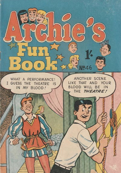 Archie's Fun Book (Archie, 1955 series) #46 ([May 1959?])