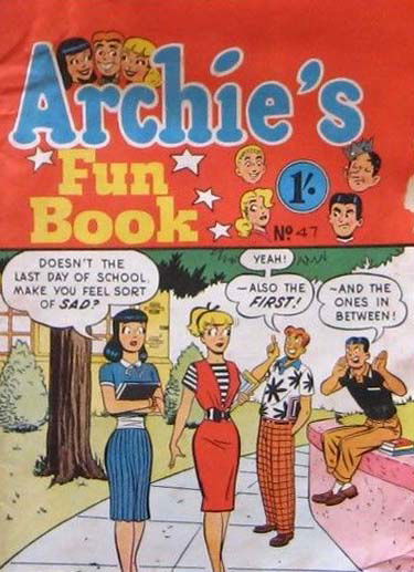 Archie's Fun Book (Archie, 1955 series) #47 ([June 1959?])