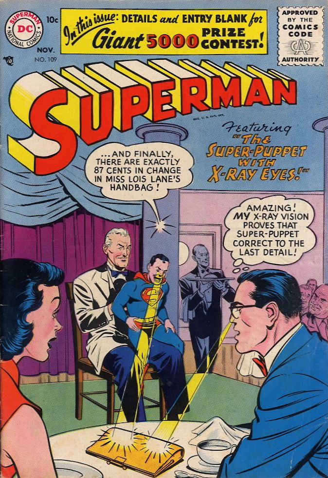 Superman (DC, 1939 series) #109 (November 1956)