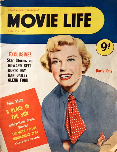 Adam and Eve Featuring Movie Life  v5#2 (1 August 1950)