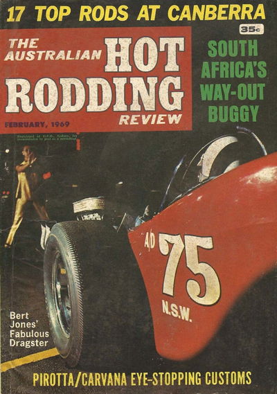 The Australian Hot Rodding Review (KG Murray, 1970 series) v7#6 February 1969