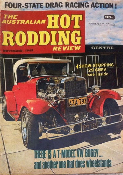 The Australian Hot Rodding Review (KG Murray, 1970 series) v8#9 November 1969