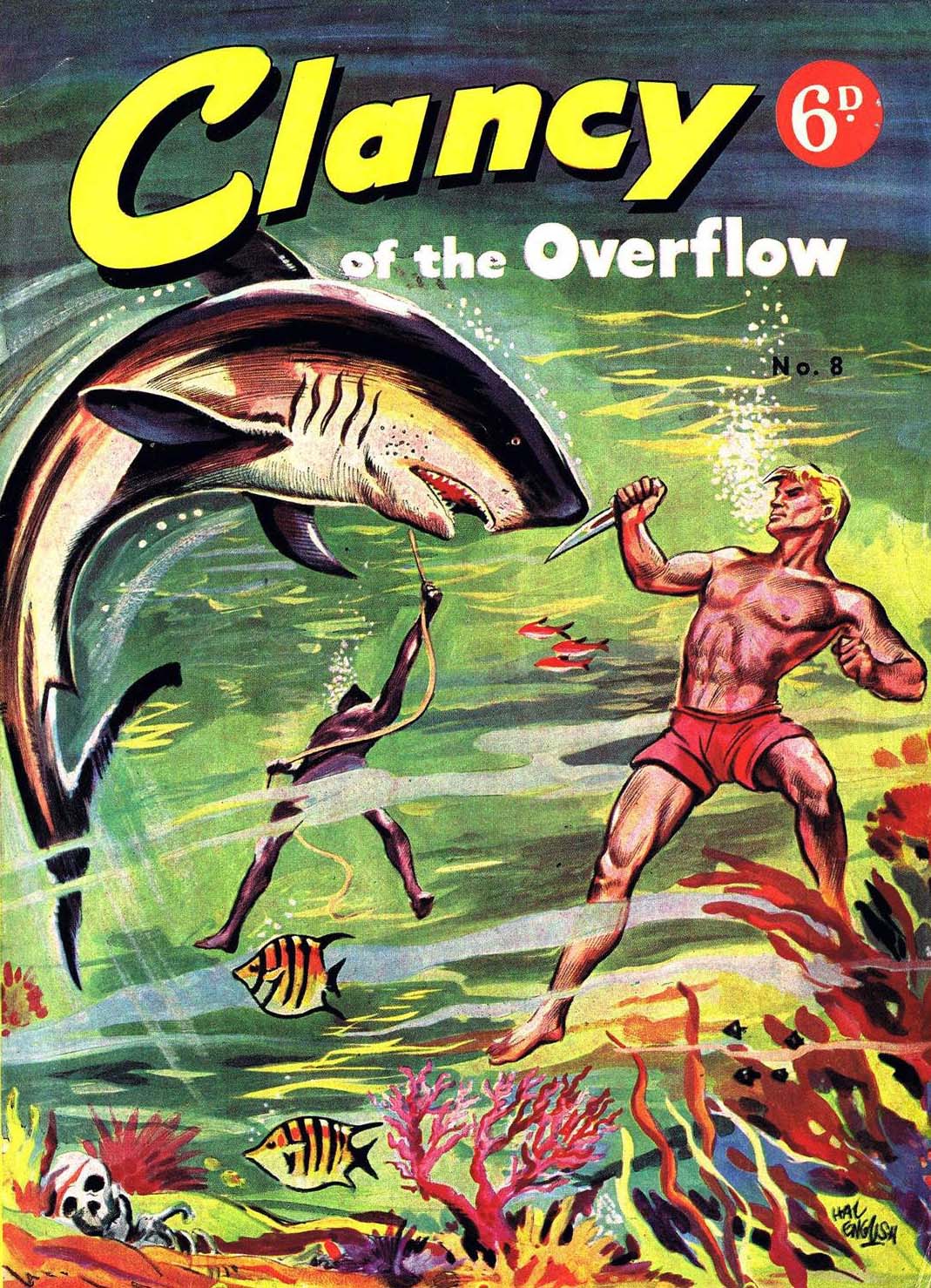 Clancy of the Overflow (Apache, 1956 series) #8 (1957)
