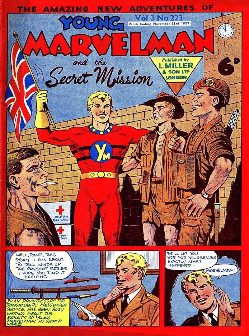 Young Marvelman (L. Miller & Co., 1954 series) v3#223 ([November 1957])