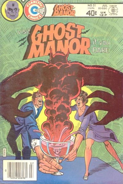 Ghost Manor (Charlton, 1971 series) #51 July 1980