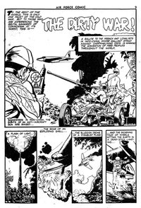 Air Force Comic (Cleland, 1953 series)  #4 ([November 1953?]) — The Dirty War!