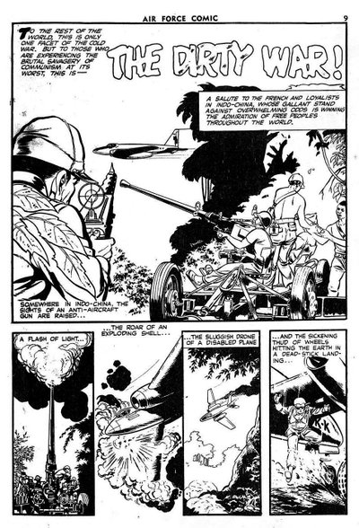 Air Force Comic (Cleland, 1953 series)  #4 ([November 1953?]) — The Dirty War!