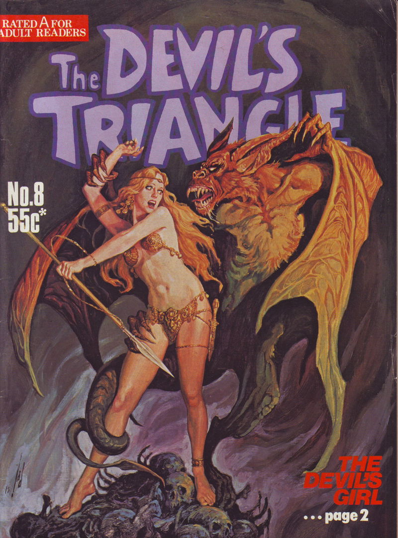 The Devil's Triangle (Gredown, 1976? series) #8 ([July 1979?])