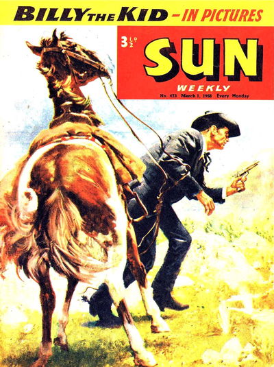 Sun (AP, 1952 series) #473 (1 March 1958)