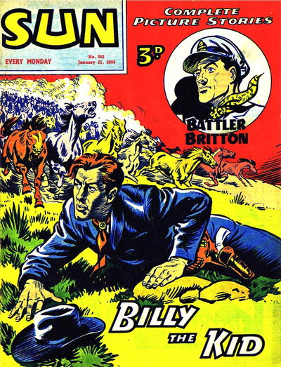 Sun (AP, 1952 series) #363 (21 January 1956)