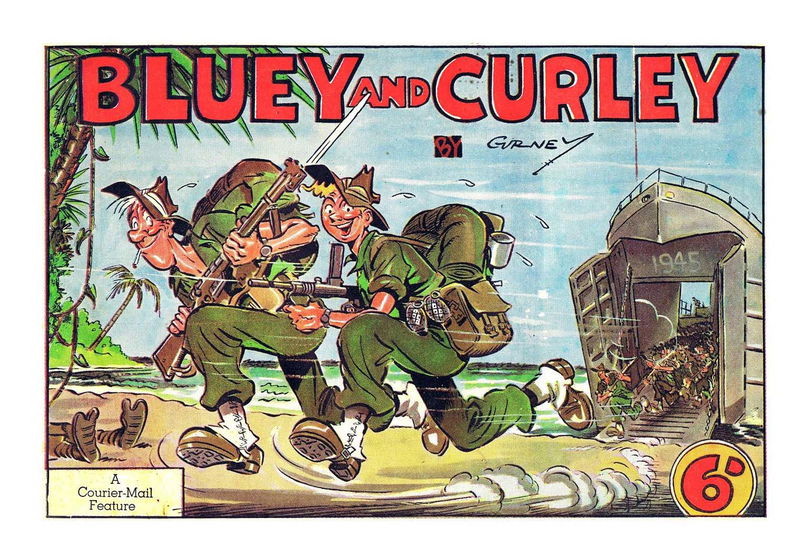 Bluey and Curley [Courier-Mail] (Queensland Newspapers, 1944? series)  (October 1945)