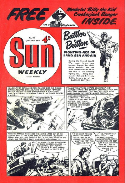 Sun  #490 (28 June 1958)