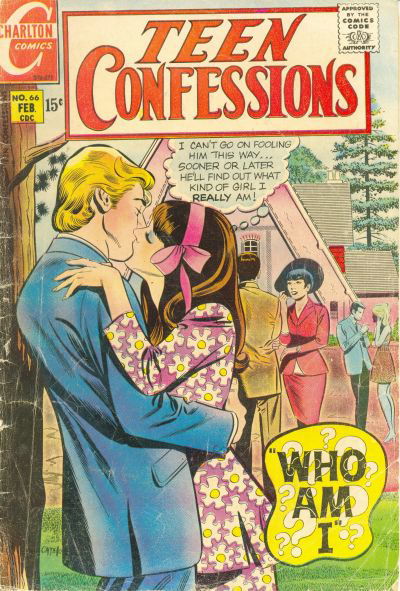 Teen Confessions (Charlton, 1959 series) #66 (February 1971)