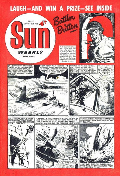 Sun (AP, 1952 series) #495 2 August 1958