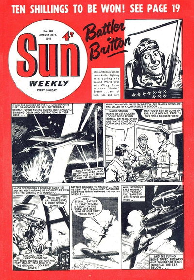 Sun  #498 (23 August 1958)