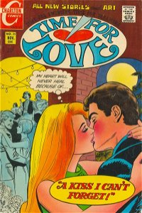 Time for Love (Charlton, 1967 series) #25 — A Kiss I Can't Forget!
