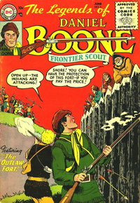 The Legends of Daniel Boone (DC, 1955 series)  #6 (June 1956)