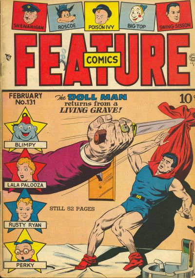 Feature Comics (Quality, 1939 series) #131 February 1949