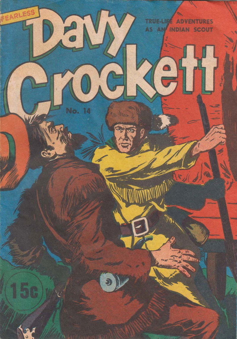 Fearless Davy Crockett (Yaffa/Page, 1965? series) #14 ([May 1972?])