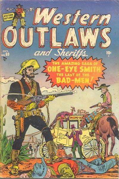 Western Outlaws and Sheriffs (Marvel (Interstate), 1949? series) #69 (October 1951)