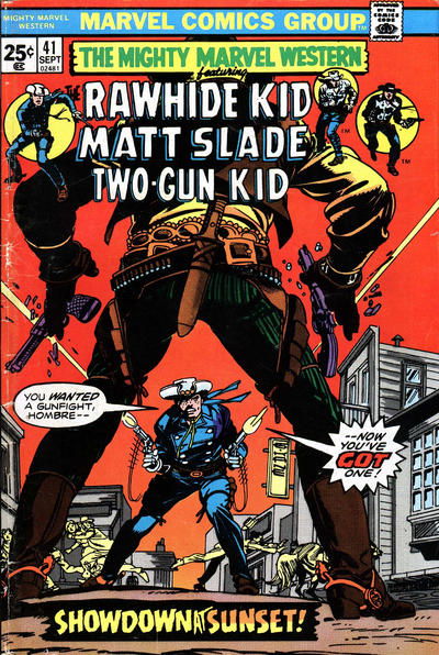 The Mighty Marvel Western (Marvel, 1968 series) #41 (September 1975)