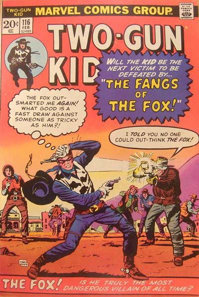 Two Gun Kid (Marvel, 1953 series) #116 February 1974