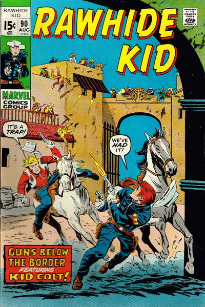 The Rawhide Kid (Marvel, 1960 series) #90 (August 1971)