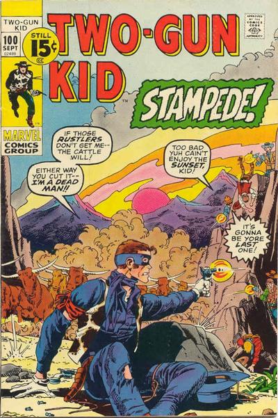 Two Gun Kid (Marvel, 1953 series) #100 (September 1971)