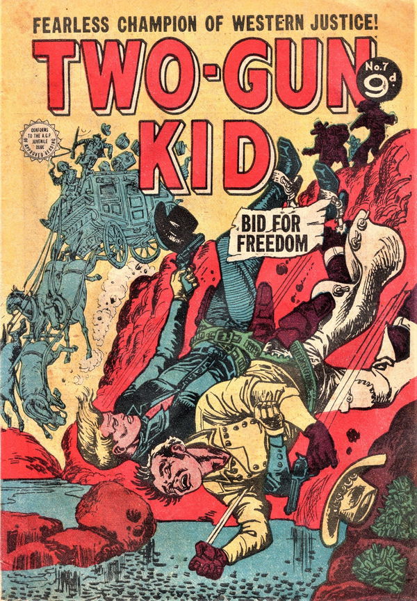 Two-Gun Kid (Transport, 1955 series) #7 ([December 1956?])