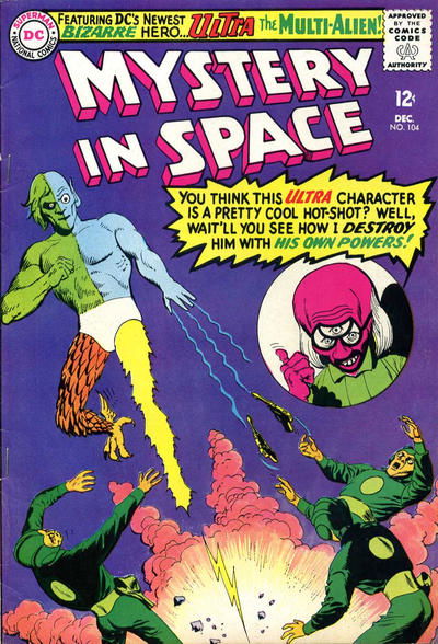 Mystery in Space (DC, 1951 series) #104 (December 1965)