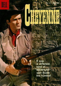 Cheyenne (Dell, 1957 series)  #9 (November 1958-January 1959) — Manhunt