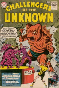 Challengers of the Unknown (DC, 1958 series) #18 February-March 1961