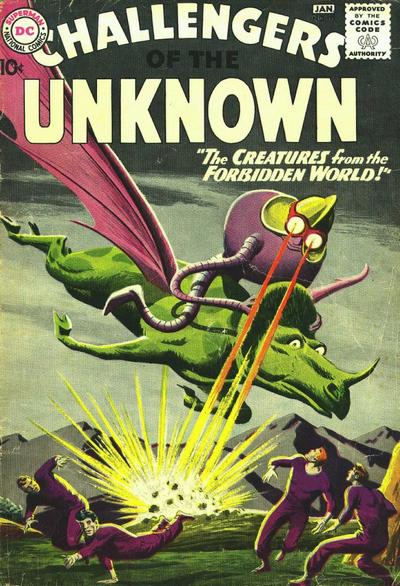 Challengers of the Unknown (DC, 1958 series) #11 (December 1959)