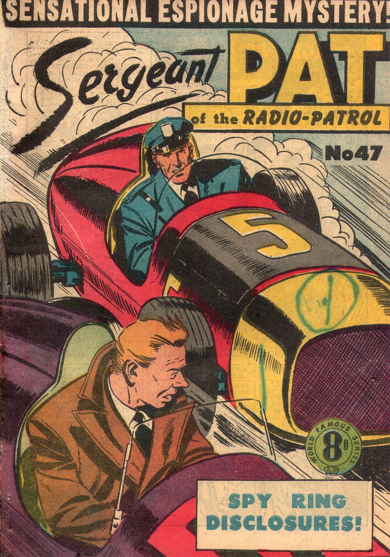 Sergeant Pat of the Radio-Patrol (Atlas, 1948 series) #47 ([September 1954?])