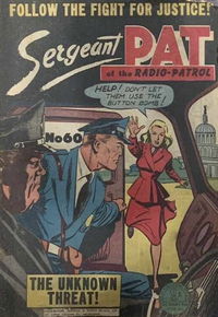 Sergeant Pat of the Radio-Patrol (Atlas, 1948 series) #60 [December 1957?]