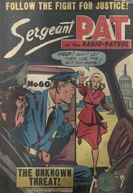Sergeant Pat of the Radio-Patrol (Atlas, 1948 series) #60 ([October 1956?])