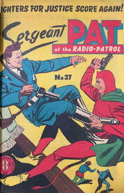 Sergeant Pat of the Radio-Patrol (Atlas, 1948 series) #37 [February 1954?]