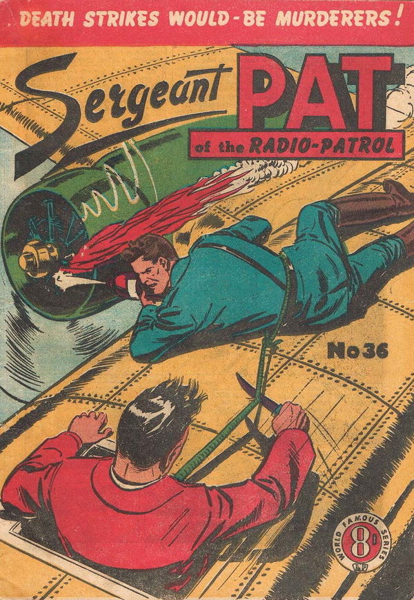 Sergeant Pat of the Radio-Patrol (Atlas, 1948 series) #36 ([1953?])