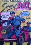 Sergeant Pat of the Radio-Patrol (Atlas, 1948 series) #50 [1956?]