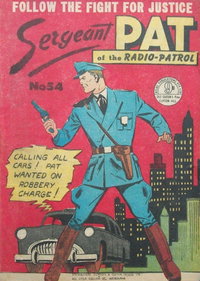 Sergeant Pat of the Radio-Patrol  #54 ([April 1956?])
