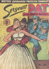 Sergeant Pat of the Radio-Patrol (Atlas, 1948 series) #38 [April 1954?]