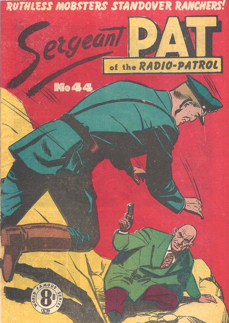 Sergeant Pat of the Radio-Patrol (Atlas, 1948 series) #44 ([June 1954?])